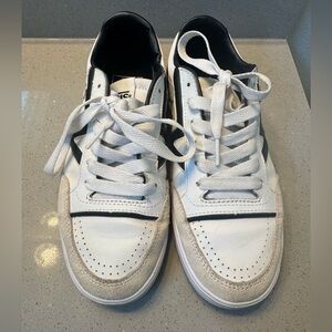 Vans Lowland Sneakers - Black and White